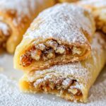 Italian Nut Roll Cookies