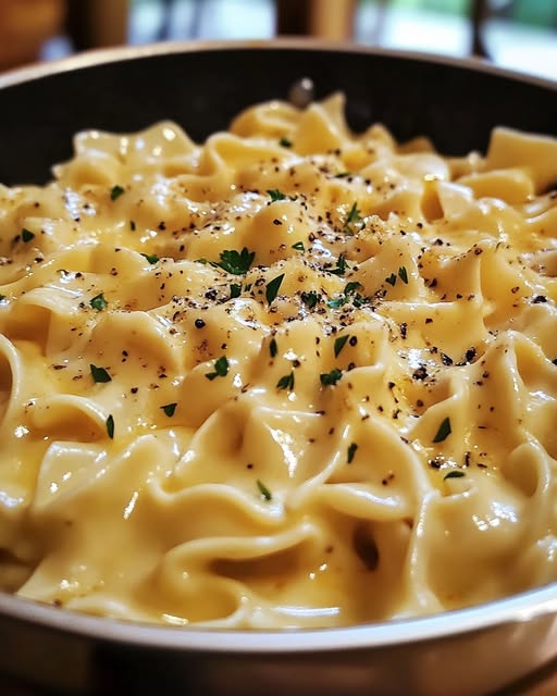 Cafeteria-Style Buttered Noodles