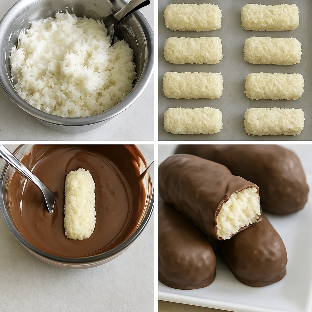 Quick & Easy Coconut Chocolate Bars