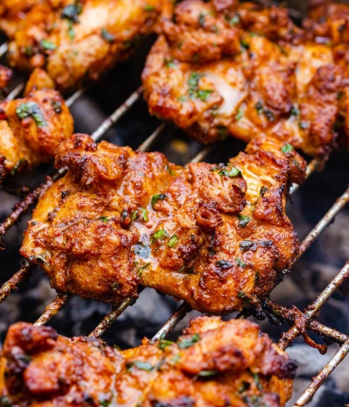 Grilled Boneless Chicken Thighs