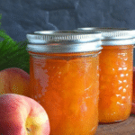 Small Batch Vanilla Peach Jam