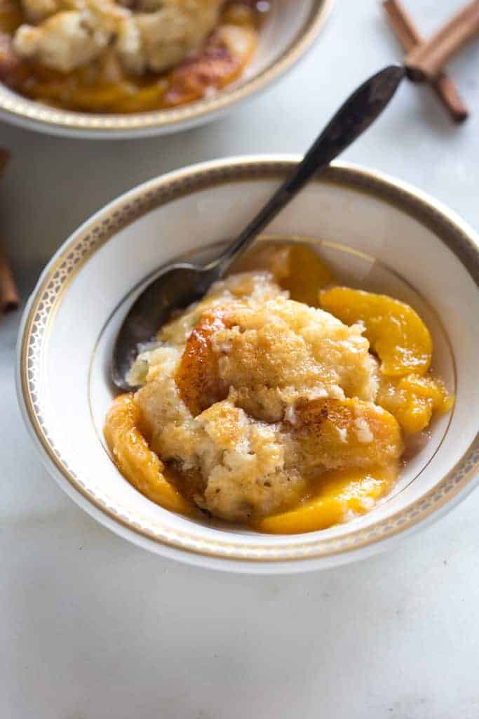 Homemade Peach Cobbler