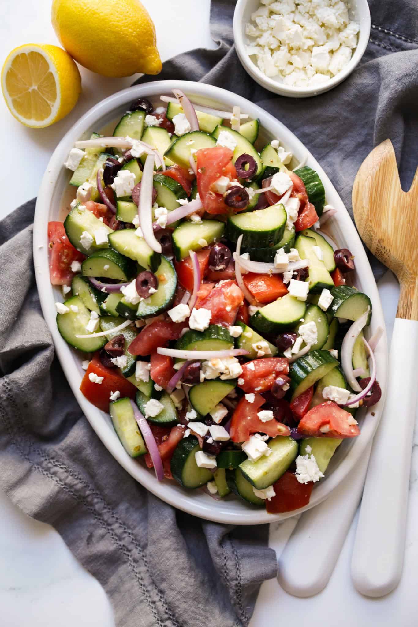 Greek Cucumber Salad