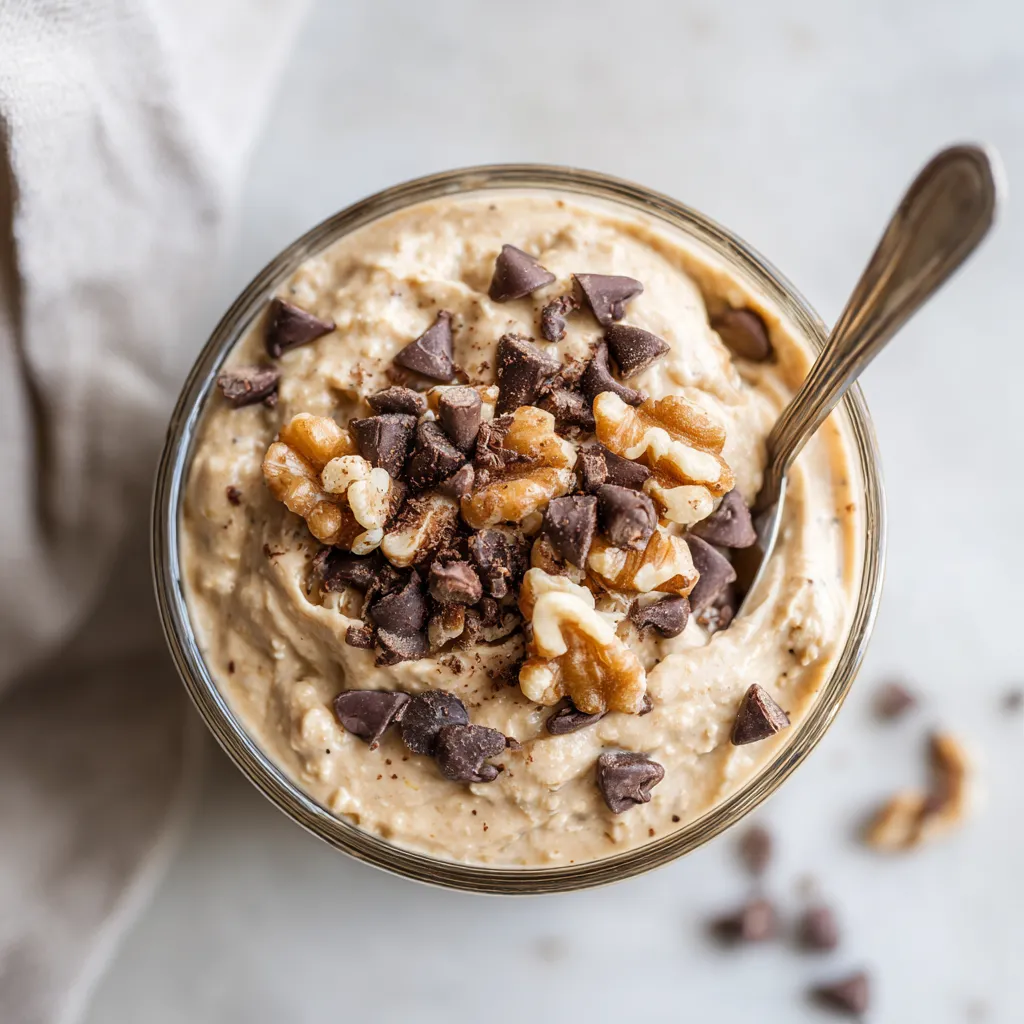 Cookie Dough Overnight Oats – A Sweet & Healthy Breakfast Treat
