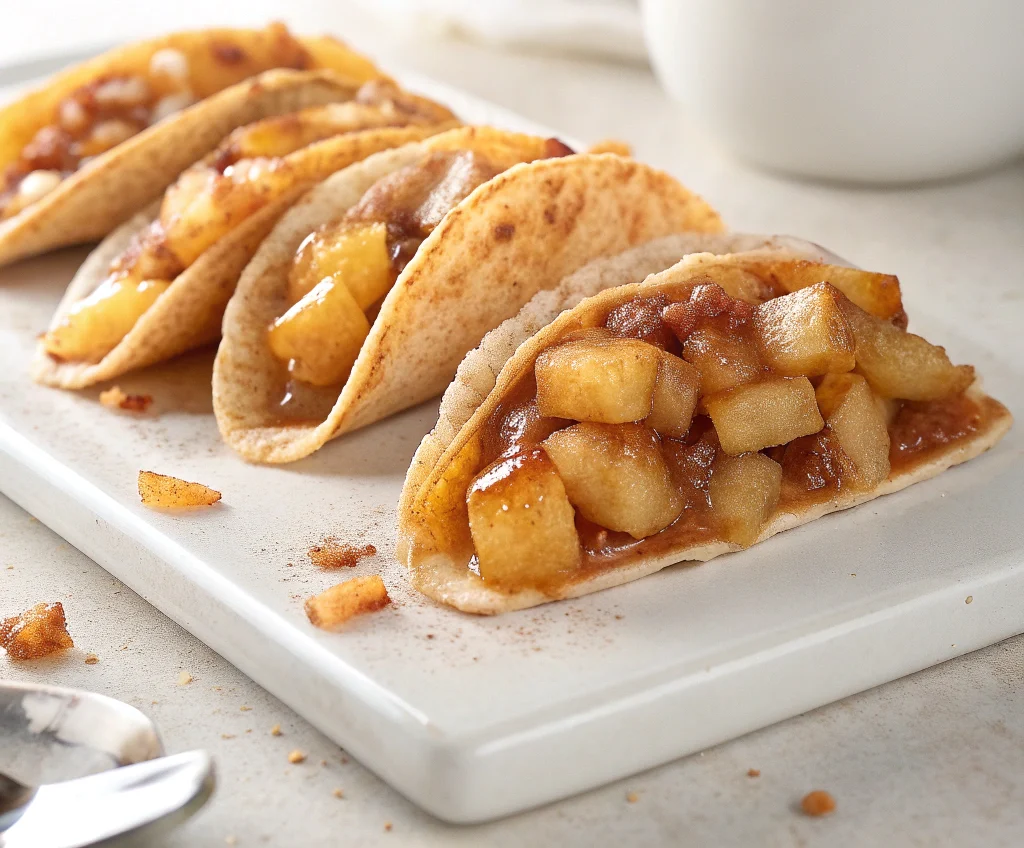 Apple Pie Tacos