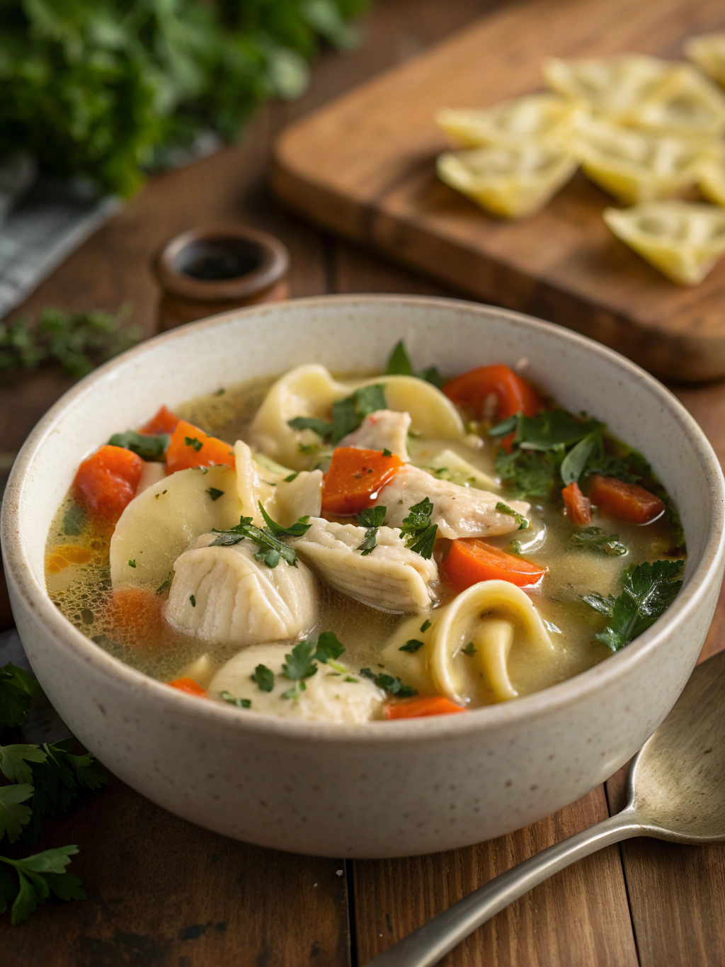 Chicken Tortellini Soup ingredients