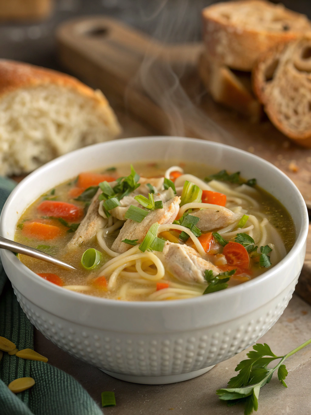 Crack chicken Noodle soup recipe