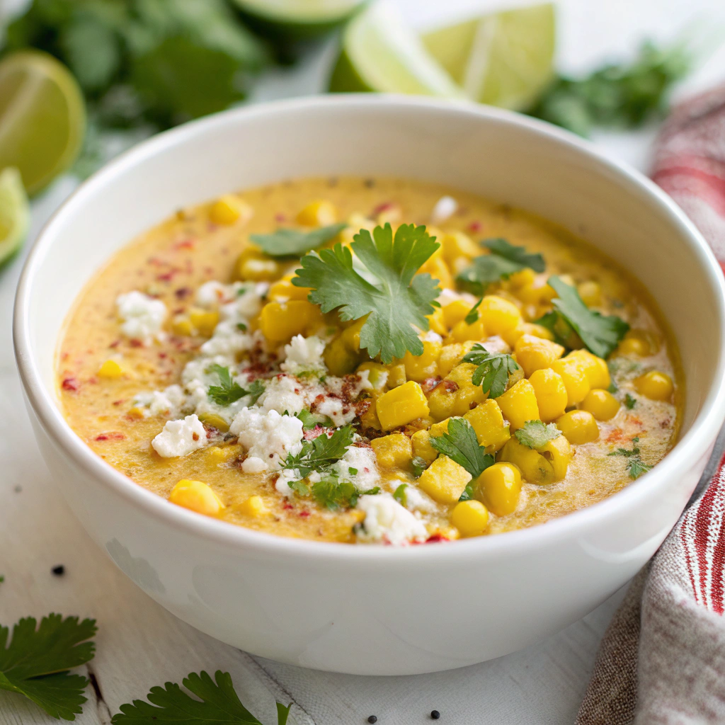 Mexican Street Corn Soup