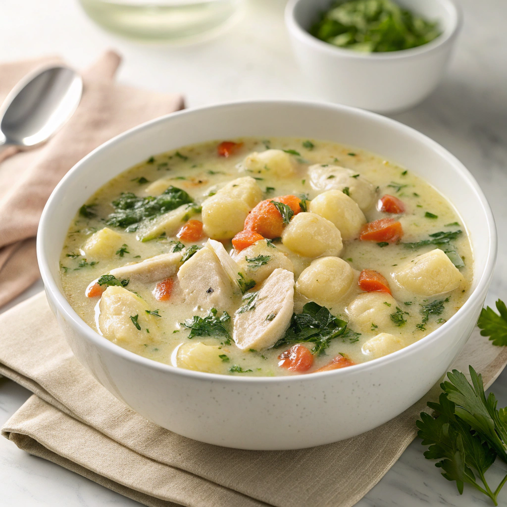Olive Garden Chicken Gnocchi Soup