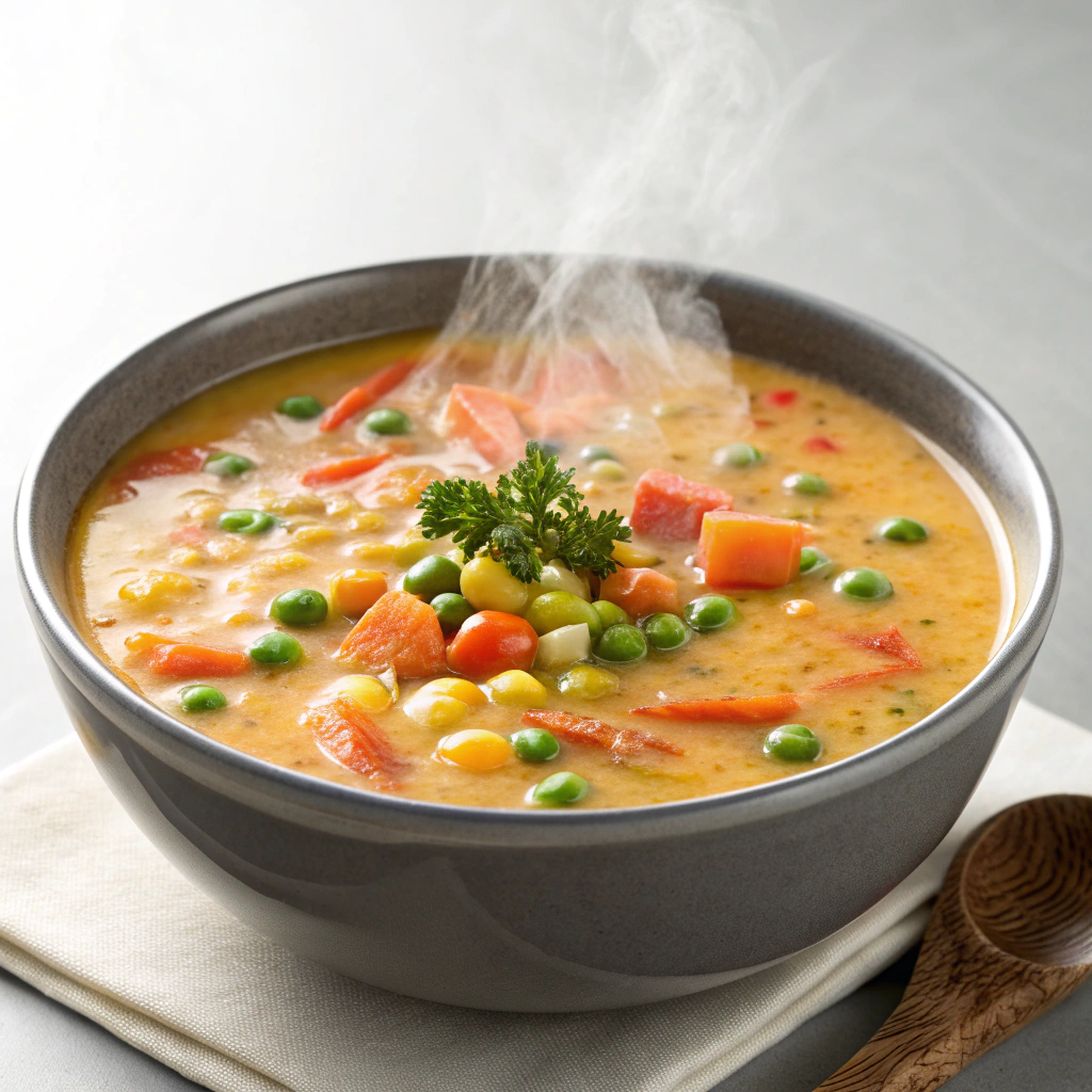 One-Pot Creamy Vegetable Soup