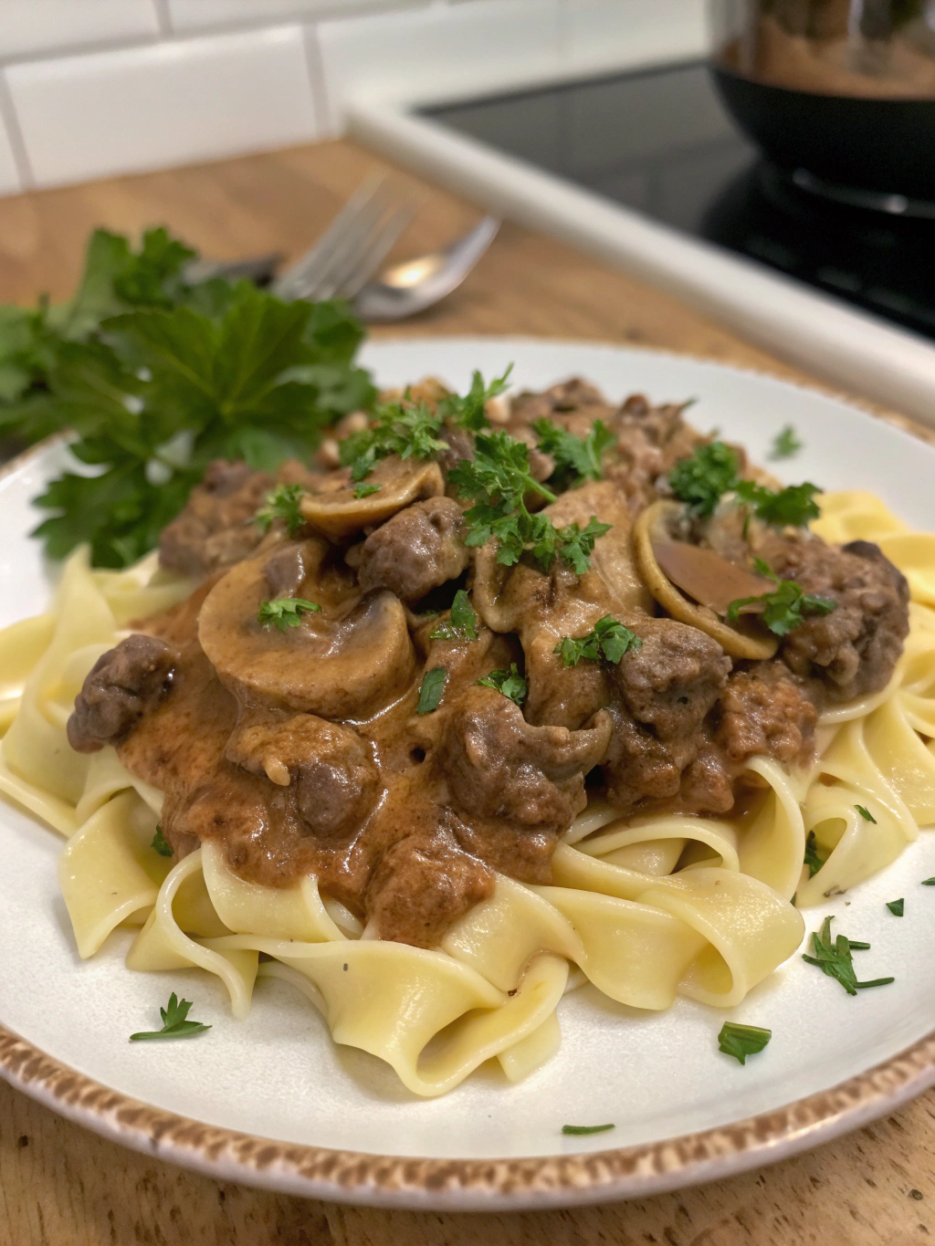The Best Hamburger Stroganoff Recipe