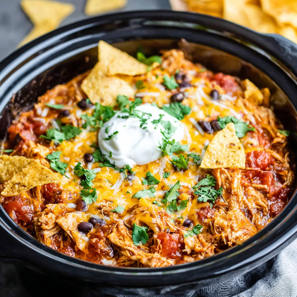 Crockpot Chicken Enchilada Casserole – A One-Pot Comfort Meal