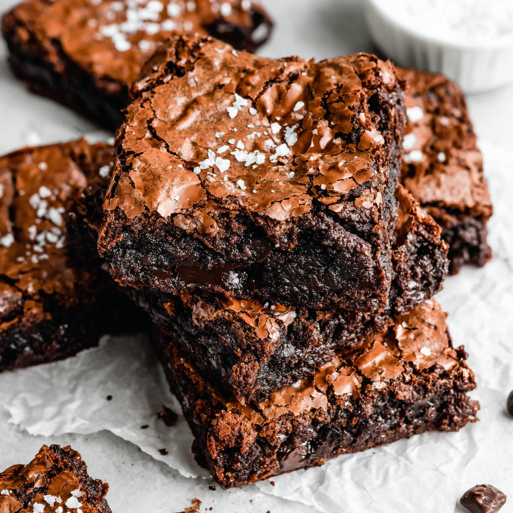 The BEST Fudgy Chewy Brookies