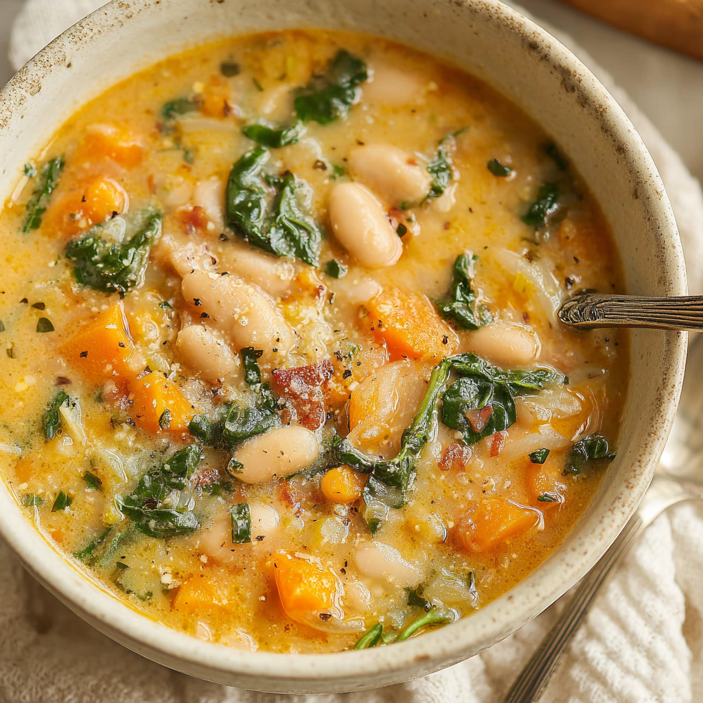 THE BEST WHITE BEAN SOUP