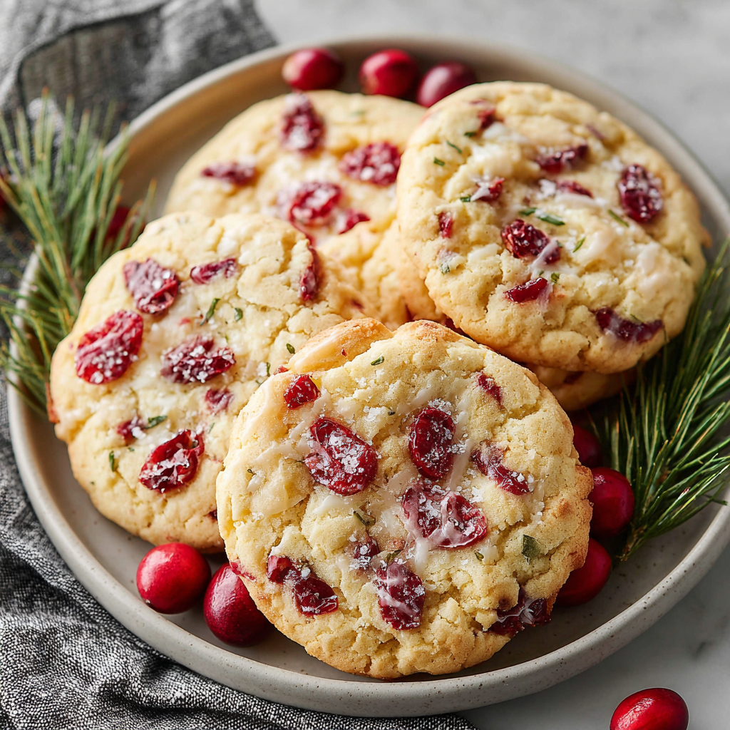 Best Christmas Cranberry Orange Cookies Recipe