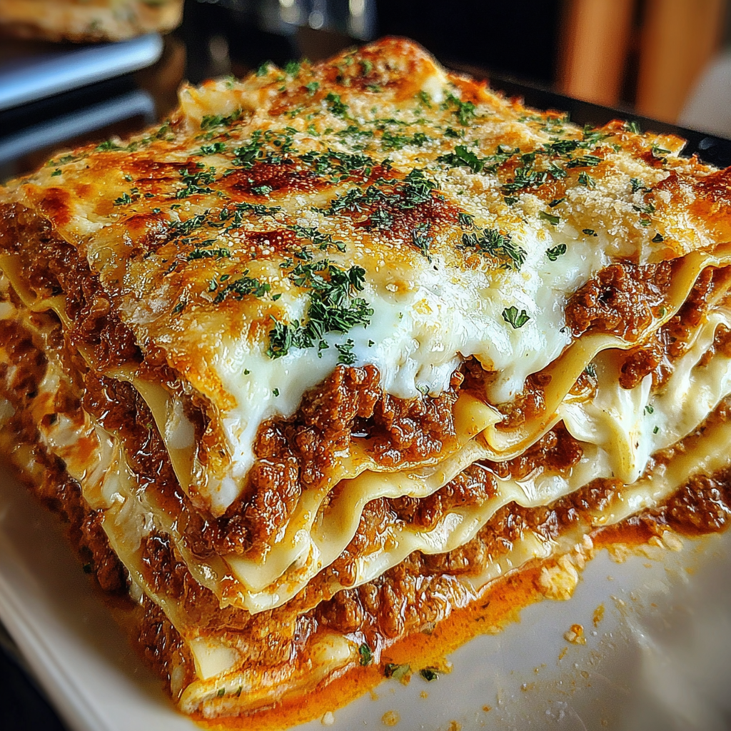 Million Dollar Lasagna – Rich, Creamy & Perfect for Family Gatherings!