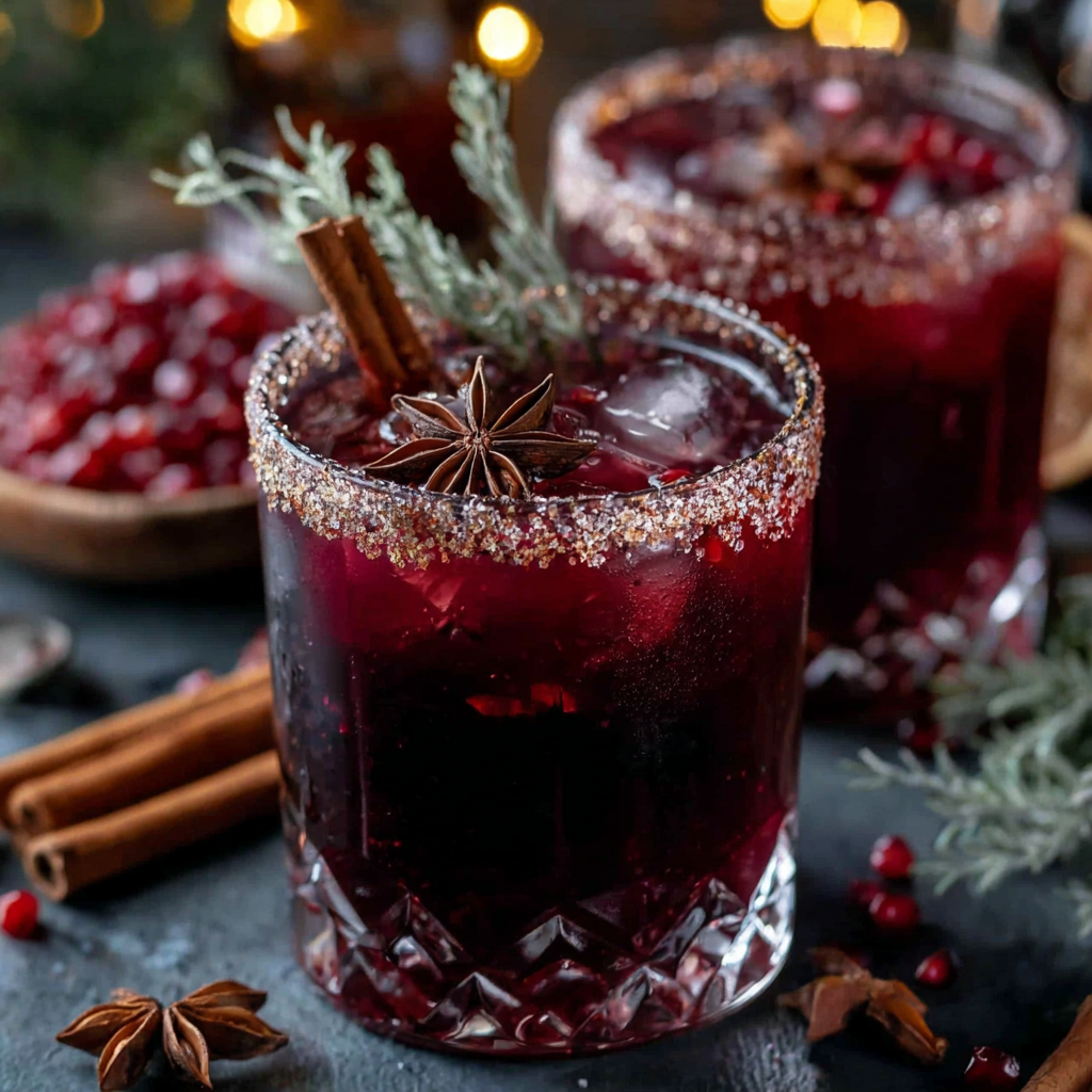 Spiced Christmas Margarita – A spiced cocktail for the holiday season
