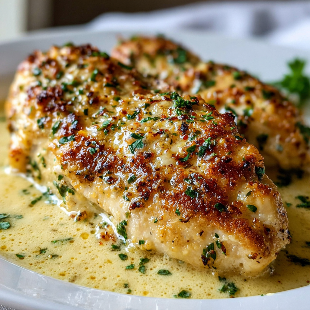 Creamy Garlic Parmesan Chicken Recipe