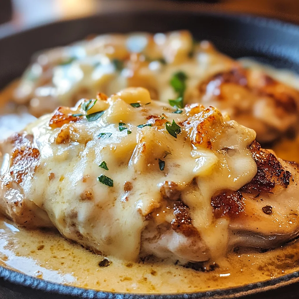 Texas Roadhouse Smothered Chicken with Jack Cheese