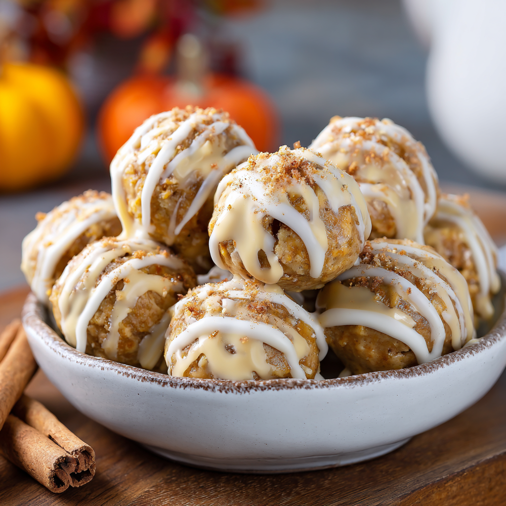 Easy No Bake Pumpkin Cheesecake Balls Recipe