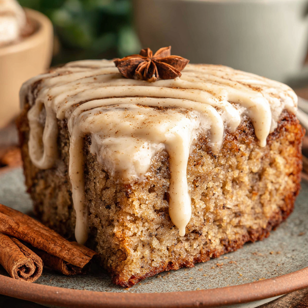 Applesauce Cake with Cinnamon Cream Cheese Frosting: A Slice of Autumn Bliss!