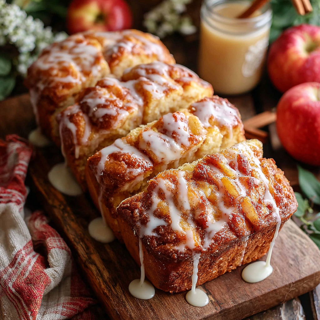 Amish Apple Fritter Bread