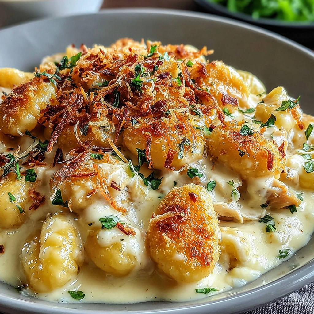 Classic Creamy Crack Chicken Gnocchi