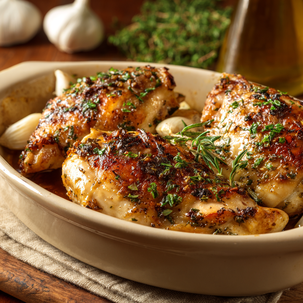 Yummy Garlic Chicken Keto Recipe