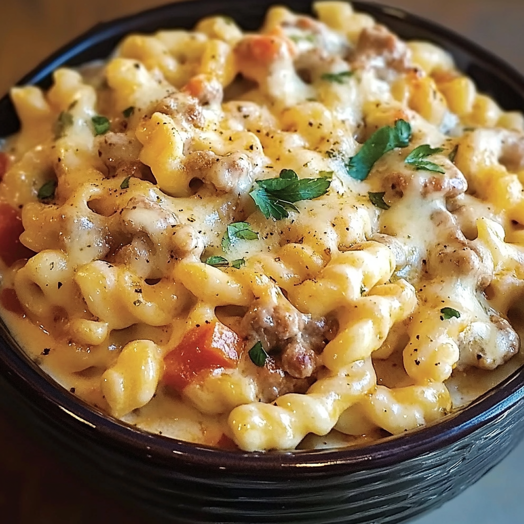 Easy Parmesan Chicken Pasta