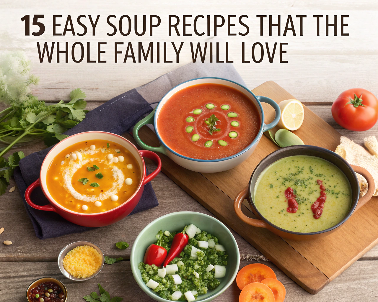 15 Easy Soup That The Whole Family Will Love