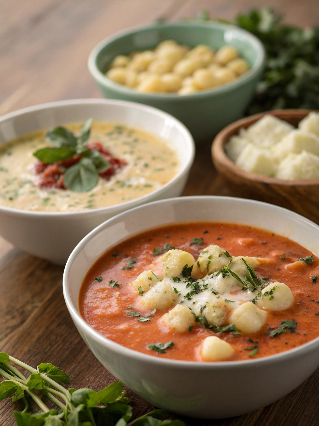 +3 Pillowy Gnocchi Soup Recipes (Creamy, Tomato, and Broth-Based)