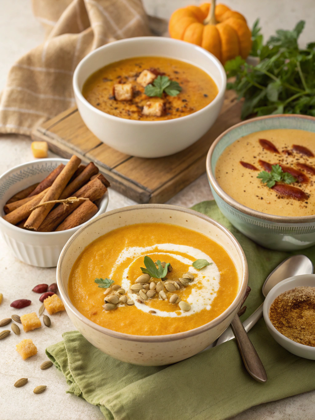 5 Creamy Pumpkin Soup Recipes That Scream Fall (Sweet, Savory, & Spicy)