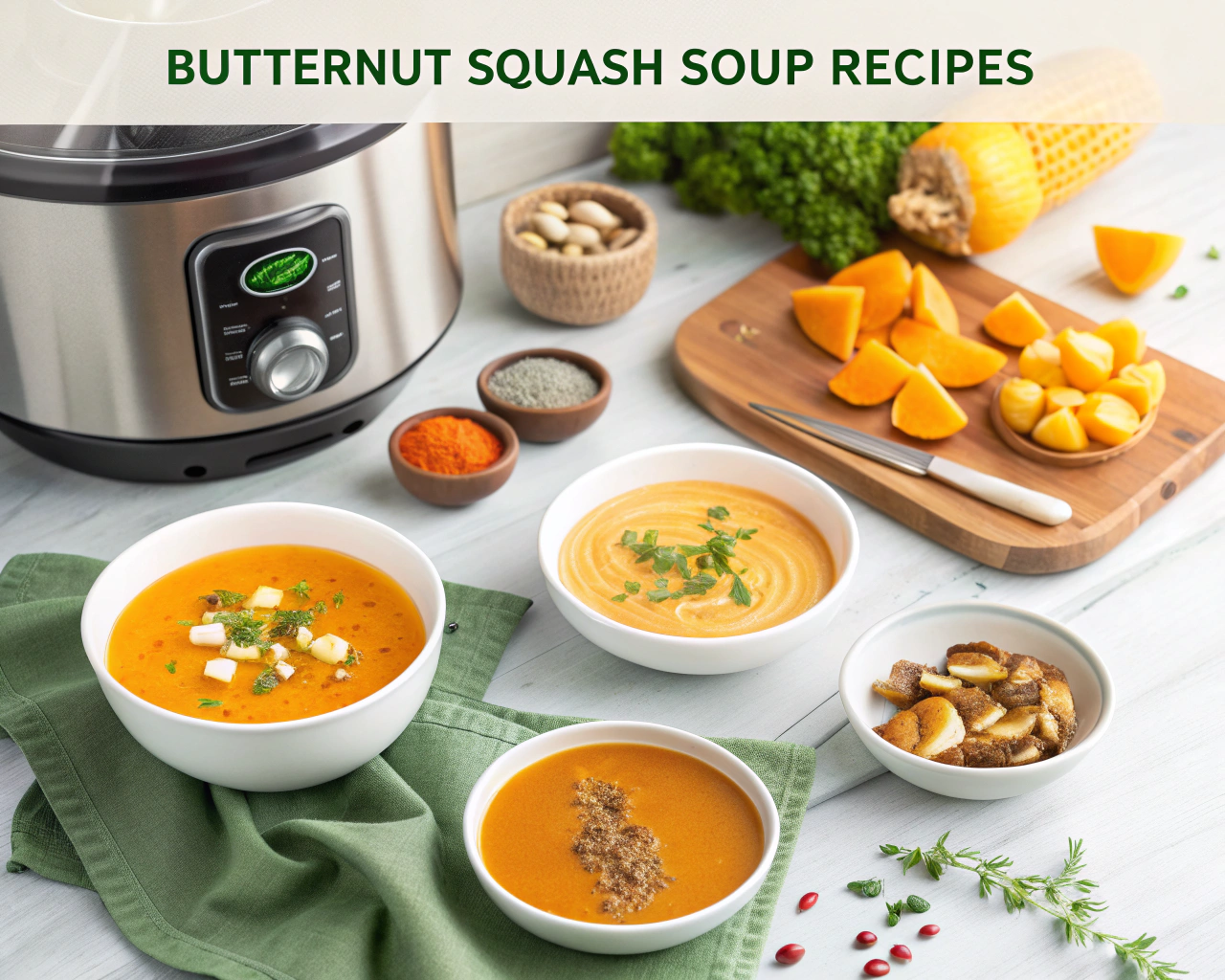 5 Simple Butternut Squash Soup Recipes You Can Make in a Slow Cooker