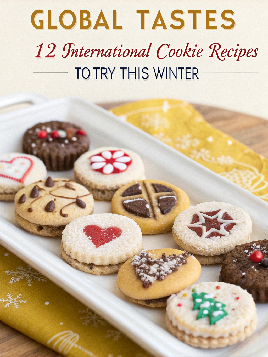 Global Tastes: 12 International Cookie Recipes to Try This Winter