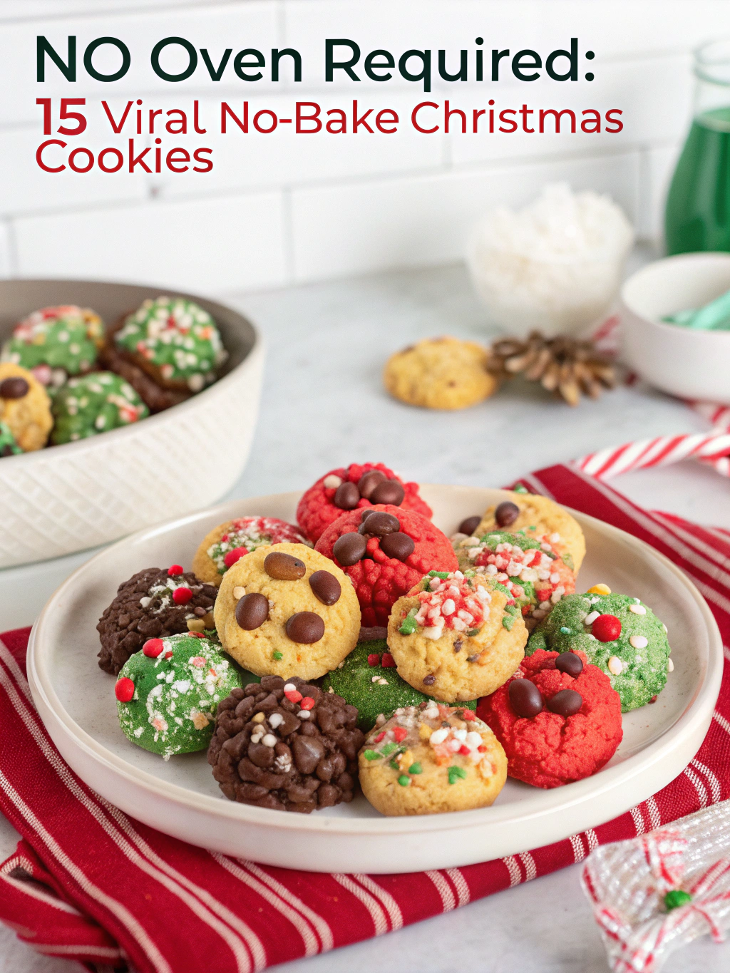 No Oven Required: 15 Viral No-Bake Christmas Cookies