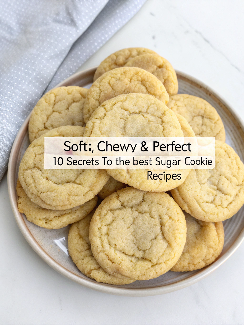 Soft, Chewy, & Perfect: 10 Secrets to the Best Sugar Cookie Recipes