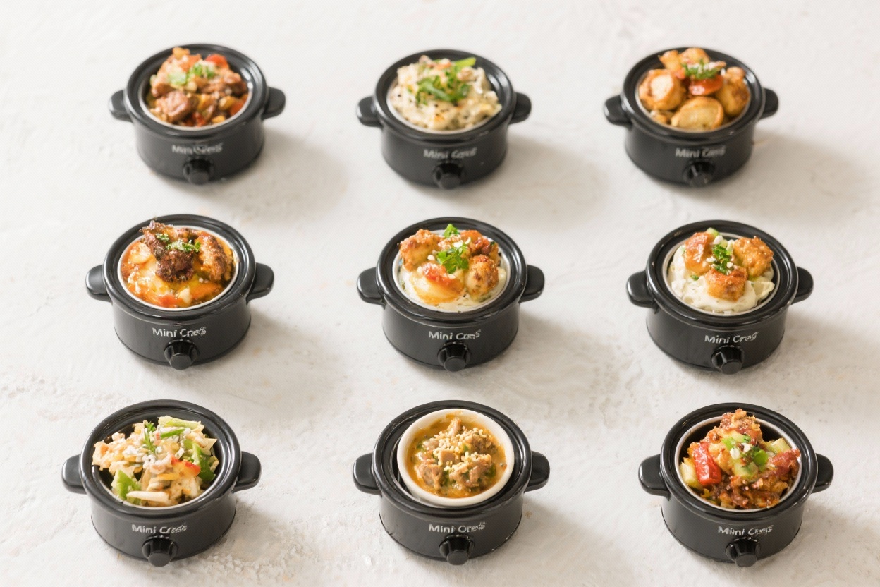 9 Mini Crockpot Recipes for Tiny Bites, Big Flavor – Easy, Tasty, Crowd-Friendly
