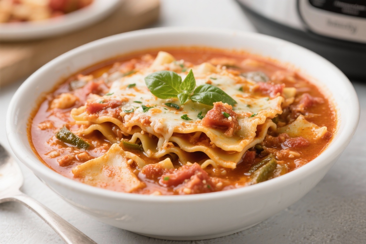 Instant Pot Recipes for Easy Lasagna Soup – A Cozy Weeknight Favorite