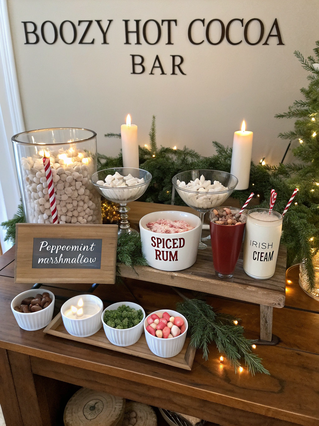 20 Boozy Hot Cocoa Bar Ideas for Your Adult Christmas Party