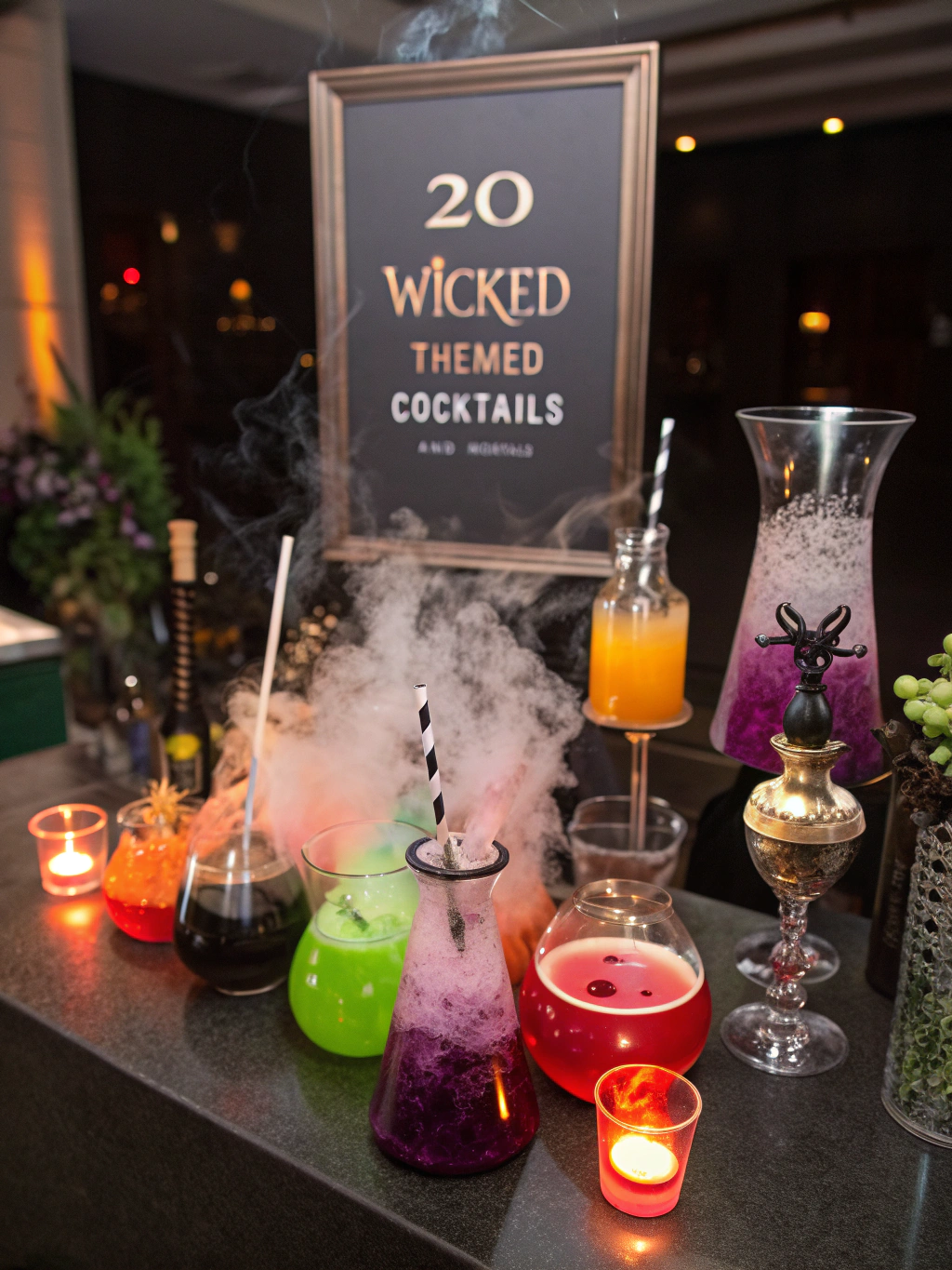 20 Wicked Themed Cocktails & Mocktails: Potions for Your Premiere Party