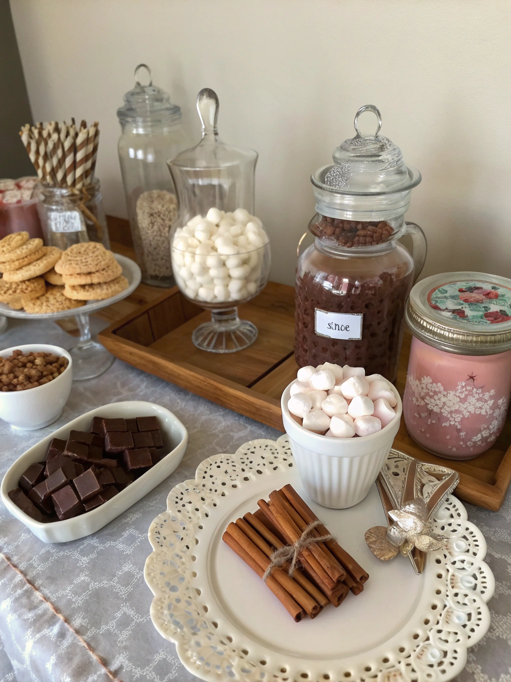 25 DIY Dollar Tree Hot Cocoa Bar Ideas That Look Expensive