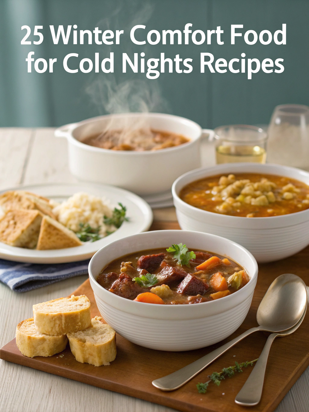 25 Winter Comfort Food Recipes for Cold Nights (Soups, Stews & Casseroles)