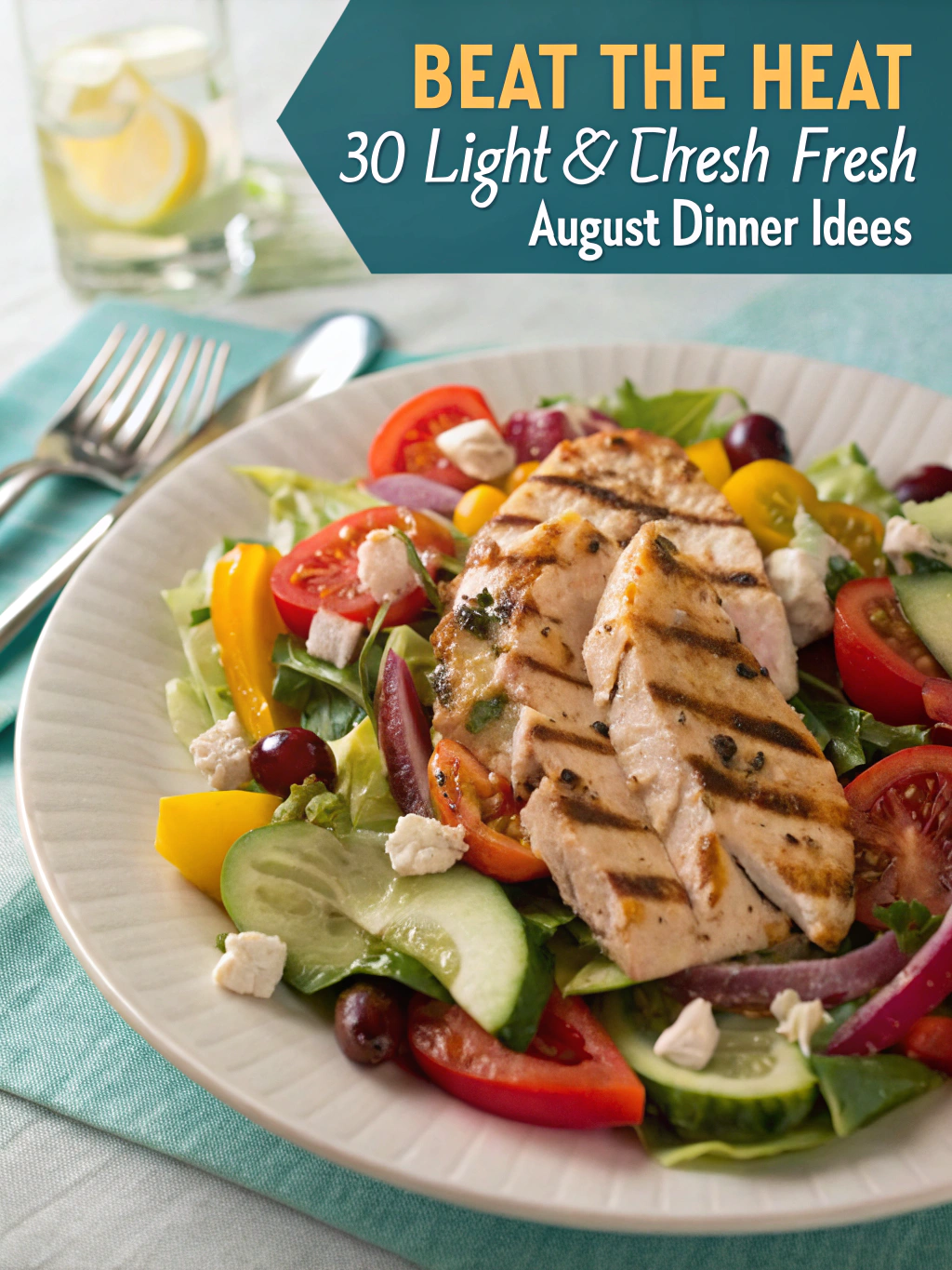 Beat the Heat: 30 Light & Fresh August Dinner Ideas