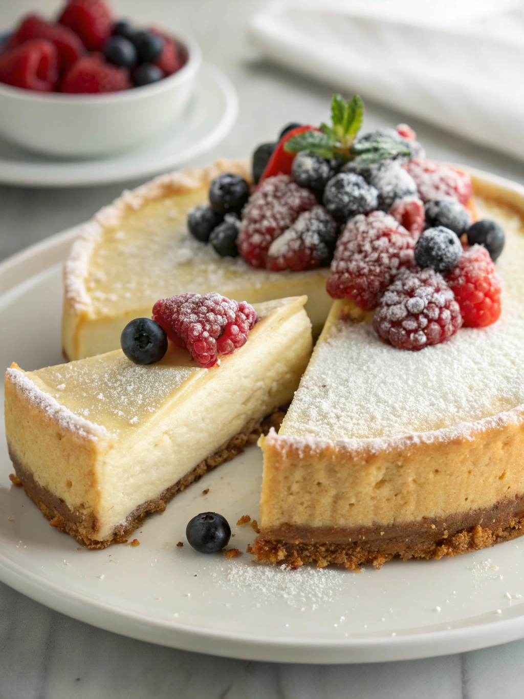 Creamy Sugar Cookie Cheesecake: Two Desserts in One Bite