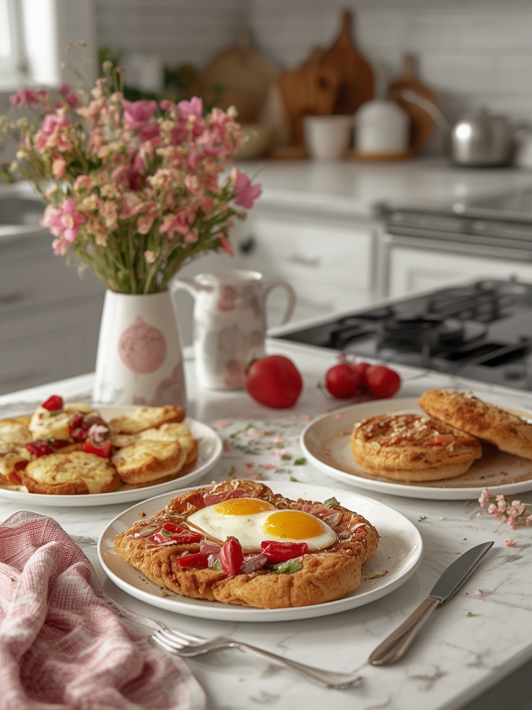 Galentines Brunch Food: Waffle Boards & Mimosa Bars