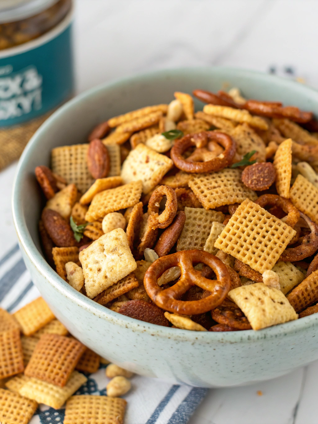 Gluten-Free Savory Chex Mix (Safe for Celiacs & Parties)