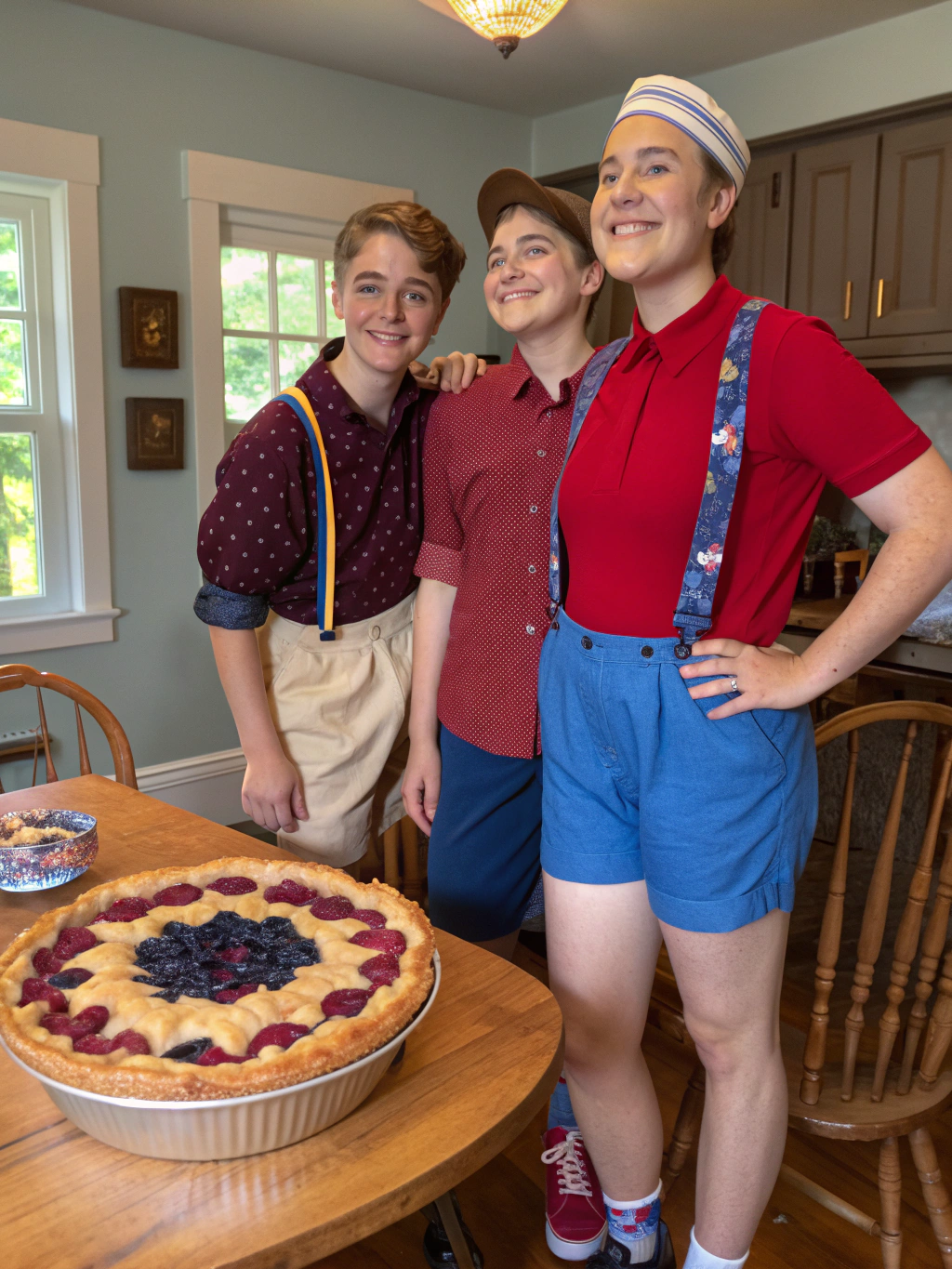 Huckleberry Pie & Friends: Gender-Neutral & Masculine Berry Styles
