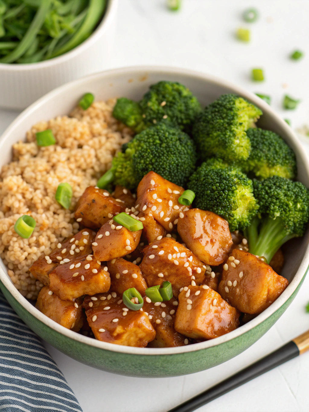 Meal Prep Gold: Honey Garlic Chicken Bowls