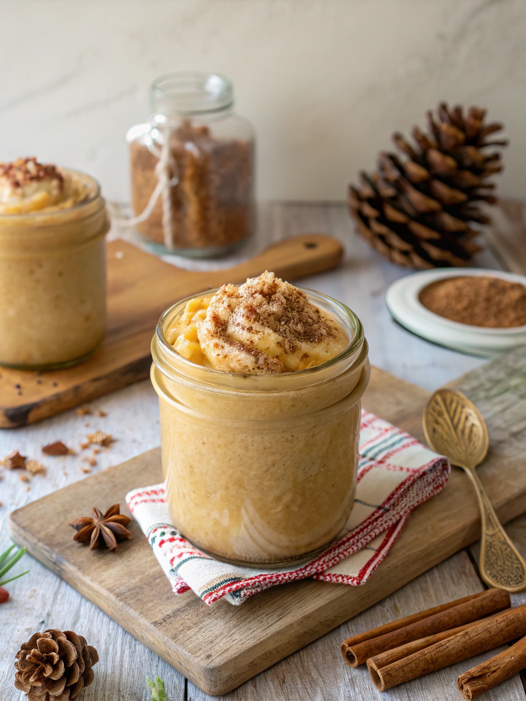 Old-Fashioned Hot Buttered Rum Batter: The Perfect Mason Jar Gift