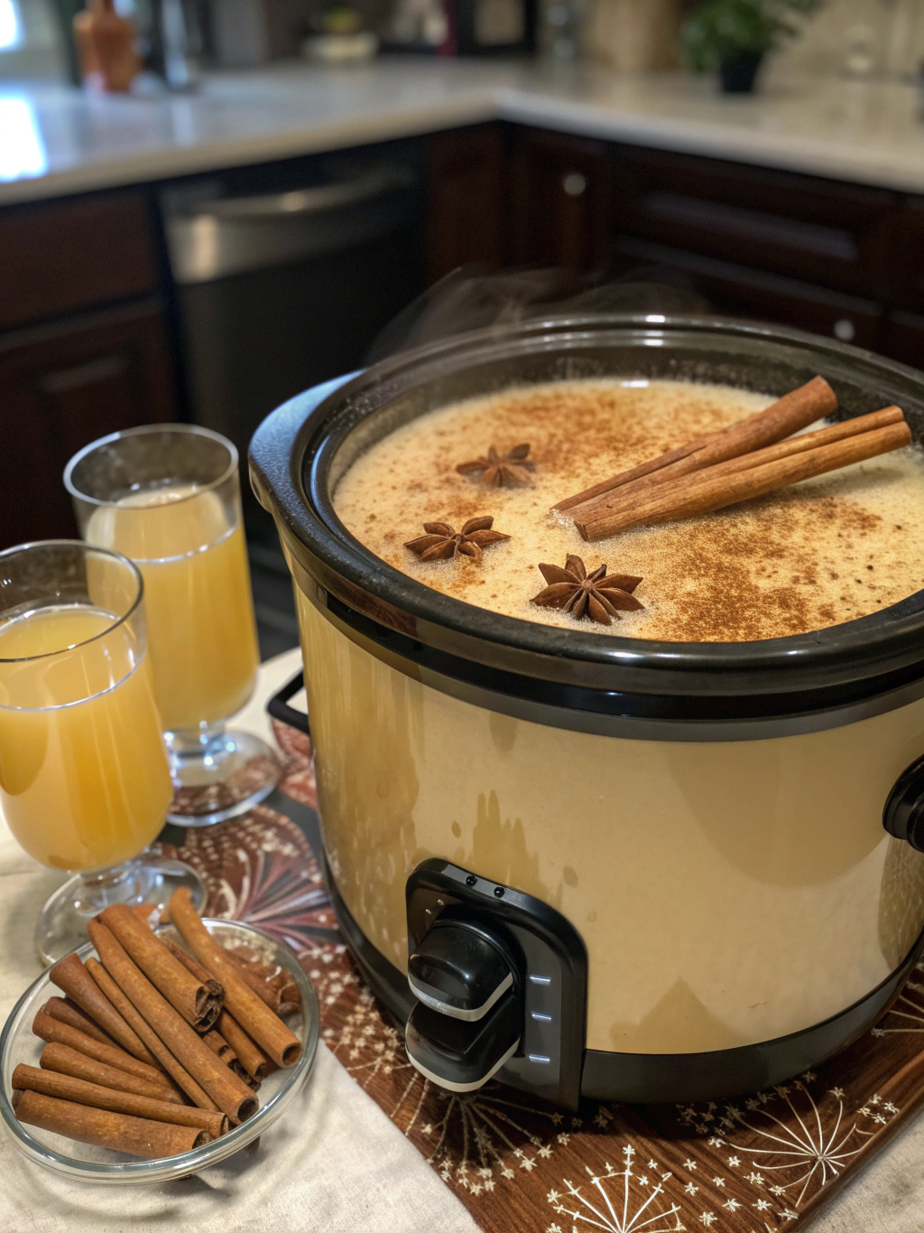 Slow Cooker Hot Buttered Rum (For Large Crowds)